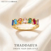 Ring Colourful Dancing Stones 2023 Summer Brand New Fine Jewerly Romantic Gift For Women In 925 Sterling Silver
