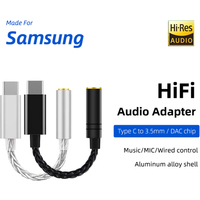 USB Type C to 3.5mm Jack Headphone Adapter USB C to Aux Audio Adapter for iPhone 16 15 Samsung Galaxy S25 S24 S23 Ultra Z Flip