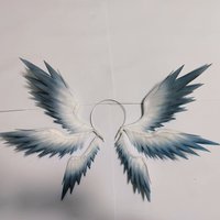 Sunday Cosplay Six Winged Feathers Headwear Game Honkai Star Rail Brother of Robin Costume Prop Halloween Party Accessory
