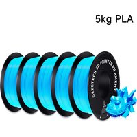Geeetech 5Kg Standard PLA Filament 1,75mm 3D-Drucker Kunststoffmaterial, Genauigkeit 0,03mm, Mehrere Farben, Passend für die Meisten FDM-Drucker