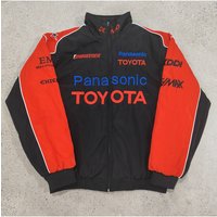 AliExpress Toyota team racing suit embroidery racing suit cycling suit motorcycle suit embroidered casual cotton suit racing suit