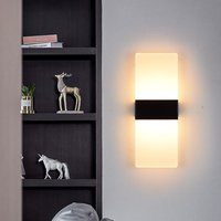 Right Angle wall lamp led acrylic 4/6/12/18W Modern simple interior bedroom living room bedside corridor Door Hotel AC90-260V image 4