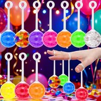 6-18Pcs Finger Water Bead Jumping Balls๏ผ Birthday Party Carnival Easter School Prizes Treasure Box Pinata Fillers Fun Gift Pack