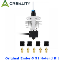 Official Creality Ender-5 S1 Hotend Kit High Temperature & Speed Assembled Extruder Hotend Silicone Socks MK6 Nozzle Available