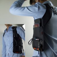 Armpit Bag with Adjustable Strap Anti-theft Portable Chest Bags Men Underarm Shoulder Hidden Multi Pockets Messenger Sling bags