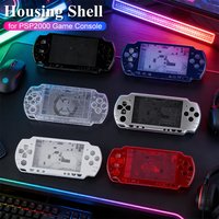 Komplettes Gehäuse für Spielekonsole, professioneller Gehäuseschutz mit Tasten-Kit, Ersatz für PSP2000-Spielkonsolenzubehör