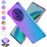 Shockproof Gradient Airbag TPU Case for Honor Magic 8 7 6 Lite Magic 5 4 Pro X9d X9c X9b X9a X9 5G Protective Cover Fundas Coque