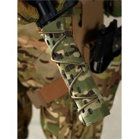 Upgrade Tactical Airsoft Suppressor Cover Adjustable CS Camouflage Protective Cover Barrel Protector Cover for Hunting Shooting