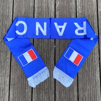 xvggdg 14x130cm National Team Football Fans Scarf france Tassel Flags Scarf Party Commemorative Souvenir