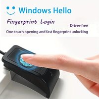 USB Fingerprint Login Device Biometric Instrument Fingerprint Recognition Login System Suitable for WIN10/WIN11 Without Driver