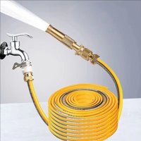 1 Set of Garden Water Pipes, Including Water Guns, Water Pipes And Connectors, Garden Watering And Washing Car Water Pipes