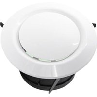 1pcs 75/100mm Air Vent Extract Valve Grille Round Diffuser Ducting Ventilation Cover Adjustable ABS Air Volume Tool
