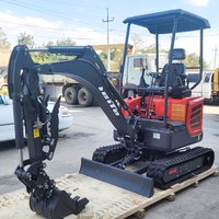 Bestseller Mini Excavator 1.8 Ton 2 Ton Farm Crawler Excavatosr Mini Digger Customized 2 Ton Small Excavator Mini Excavators