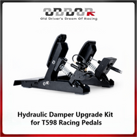 ODDOR T598 Pedal Upgrade Kit, Adjustable Hydraulic Dampers for Brake and Throttle, 3-60kg Customizable Load