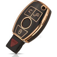 Jingyuqin Remote Car Key Soft TPU Cover Case For Mercedes Benz BGA NEC A B C E S Class W204 W205 W212 W213 W176 W221 GLC 4Button