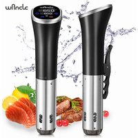 Wancle 1100W Sous Vide Cooker LCD Touch Immersion Circulator Accurate Cooking IPX7 Waterproof Vacuum Cooker with Digital Display image 4