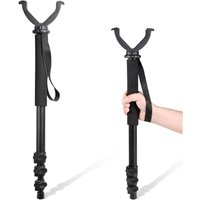 Monopod Shooting Stick and Gun Rest - Versatile Hunting Accessories with Adjustable Height Tactical Gun Portable Tripod Stand