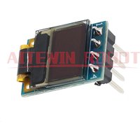1PCS/3PCS 0.42 inch OLED module white display module IIC interface Supermini 72x40 SSD1315 drive LCD IIC interface