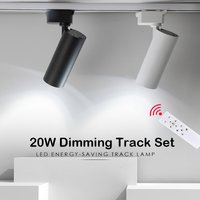Track Light Dimmable Ceiling Rail Lighting Track Lamp Set 20W Spot Led For Bedroom Lighting Kitchen Home Led Rail Track Lights