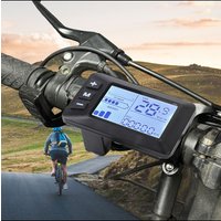 AliExpress G51 Electric Bike LCD Display Control Panel Electric Scooter LCD Panel 5 Pin Connector Bicycle Speedometer for Modification