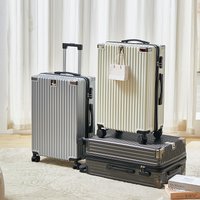 Modern Carry on Trolley CaseCustom Large 20/22/24/26/28 Inch PC ABS Luggage with Combination Lock Wholesale Prices Suitcase image 4