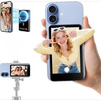 Magnetic Selfie Monitor Screen 4K Magnetic Camera Timer Monitor Wireless Control Vlog Screen for Live Streaming Video Recording
