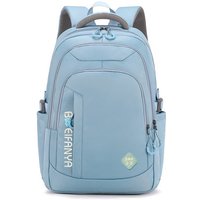 Nylon Backpack Large Capacity Lightweight Student Backpack New Trendy Men's Reduced Load Spine Protection Backpack