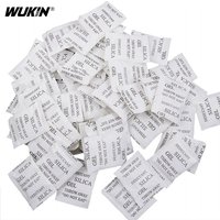 50/100Pack Silica Gel Desiccant 1g 2g 3g 5g Sachets Desiccant Packets Non-Toxic Dehumidifier Bags Drying Agent Bags