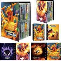Pokemon Charizard Cards Album Book 240PCS Pok é mon Game Card Album VMAX GX EX Holder Collection Binder Folder Gift Toy Party