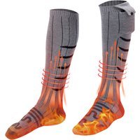 AliExpress APWIKOGER Electric Heated Socks Cold-Proof Electric Heating Socks Fast Heating Winter Heating Socks Washable for Cycling Camping Skating