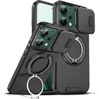For Oppo Find X9 Case OPPO Find X9 Pro Cover Find X9pro Magnetic Ring Armor Slide Camera Lens Case Magsafe Wireless Charge Cover