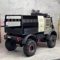 1/10 Scale CROSSRC EMO NT4 NT6 Crawler Simulation Unimog Australia Hunting Style Container Rear Hopper Modification Accessories