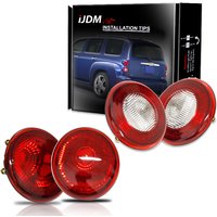 iJDM Car Taillight Assemblies For 2006-2011 Chevy HHR Rear Reverse Backup Light+Upper Tail Light Taillamps Housing,No Bulb/Socke