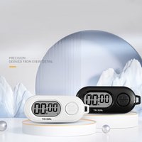 Electronic Clock Keychain stop watch ports Small Stop Timer Keychain LCD Screen Digital Clock Lightweight Countdown Accessories