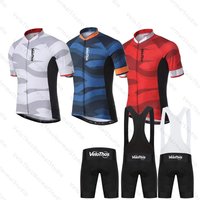AliExpress NONE VeloThos Cycling Jersey Set Short Sleeve and Bib Shorts Sport Camping Pro Race Bicycle Clothing MTB Ropa Maillot for Men Summer