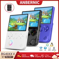 Konsola przenośna Anbernic RG40XXV, ekran IPS 4'', Linux 64-bit, joystick RGB, bateria 3200mAh, odtwarzacz wideo, obsługa streamingu, wyjście HDMI.