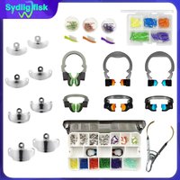 Dental Matrix Bands Sectional Contoured Metal Matrices Nickel Titanium Clamping Ring Dentistry Interdental Diamond Wedges Pliers