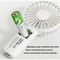 USB rechargeable lithium-ion battery 1.5V AA 2600 mWh Equipped with charging cable,for control handle remote controlmini fan etc