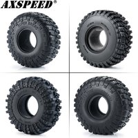 AXSPEED 4PCS Rubber Tyres 120/125/137/150mm for 1.9 2.2 Wheel Tires Axial SCX10 Wraith D90 D110 TRX4 TRX6 1/10 RC Crawler Car