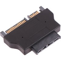 1Pc Slimline Adapter For SATA ATA 7+15 Serial 22Pin Male To Slim SATA 7+6 13Pin Female Adapter Electronic Accessories