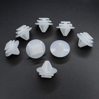 Car Door Trim Fixing Clips Bumpstrip Plastic Rivets Rub Strip Moulding Fasteners For citroen c4 berlingo saxo c5 Peugeot 206 207