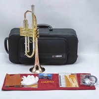 Made in Japan quality 4 Bb Trumpet B Flat Brass Silver Plated Professional Trumpet Musical Instruments with Leather Case8335GS