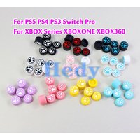 2sets Heightening Cat Paw Thumb Stick Grip Cap Cover For PS3/PS4/PS5/One /360/Series Controller Joystick Case For Switch Pro