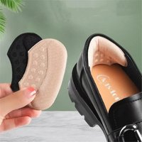 1-4Pairs Shoe Heel Sticker Insoles Sports Shoes Adjust Size Heel Liner Grips Protector Sticker Pain Relief Patch Foot