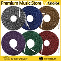 IRIN 3M/6M/10M Guitar Cable Audio Cable 6.5mm Plug Noise Reduction Line Audio Wire Cord Bass Electric Guitar Accessories & Parts