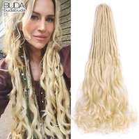 26 Inch Handmade Dreadlocks Synthetic Hair Extensions Soft Crochet Dreadlock Braids Hair Synthetic Locs Braids Hair For Women