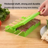 Bestseller Multifunctional Meat Skewer Machine Fast BBQ Kebab Maker Tool for Home Kitchen Outdoor Party Camping Picnic Barbecue