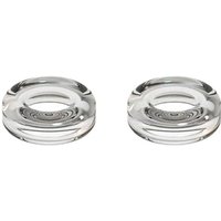 1pair Rocker Cap For PlayStation Portal Liquid Silicone Transparent Game Controller Cover Stick Thumb Grip Rocker Caps For PS5
