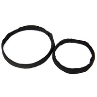 B48B-Stainless Steel Scuba Diving Tank Cylinder Stage Bottle Rigging Sidemount Strap For Tank Elastic Decompression Bottle