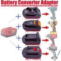 ALASICKA Battery Adapter for Hilti 22V Li-ion Battery Convert To for Makita/Dewalt/Milwaukee/Bosch 18/20V Cordless Power Tools